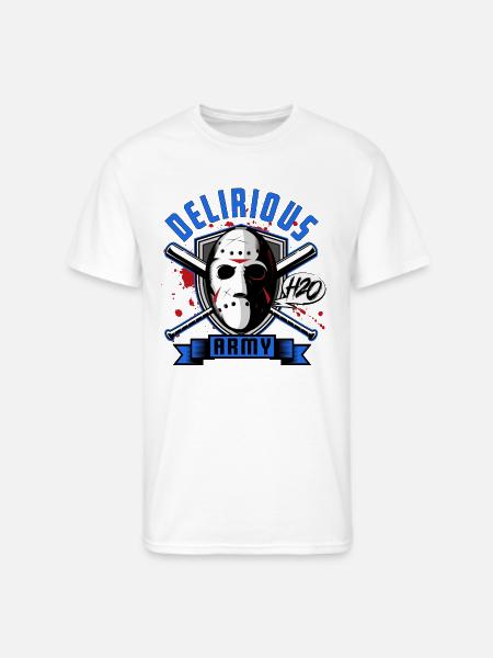 Women’s Delirious Army - Premium - Men's 50/50 T-Shirt - white