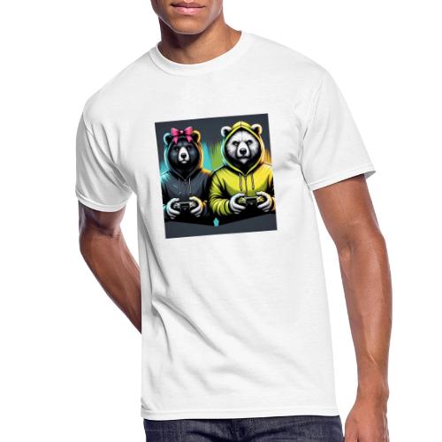 Gamer Bears - Men's 50/50 T-Shirt