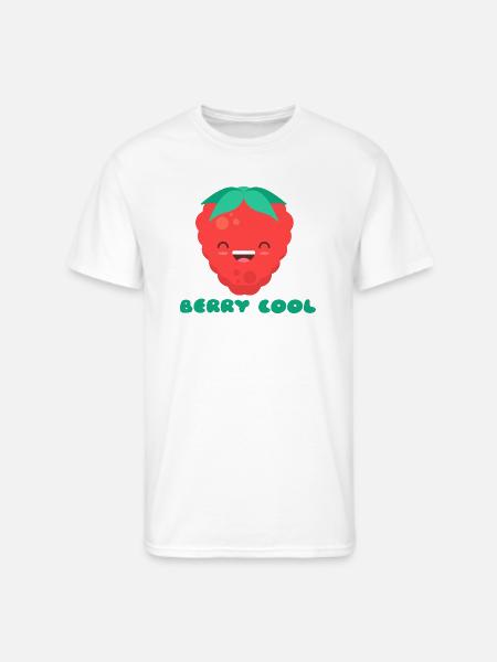 Berry Cool - Men's 50/50 T-Shirt - white
