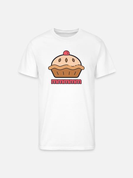 Mmmmm Pie - Men's 50/50 T-Shirt - white