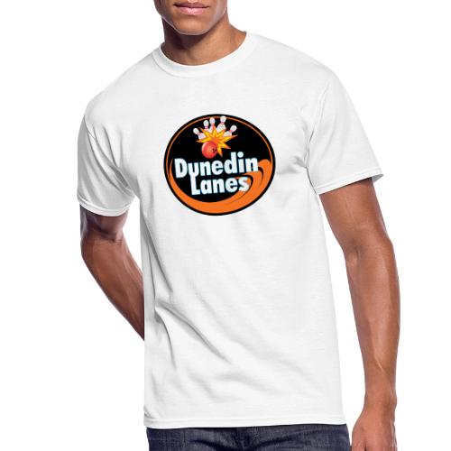 Dunedin Lanes Logo Merchandise - Men's 50/50 T-Shirt