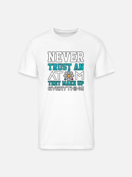 Make Up Everything Chemistry - Men's 50/50 T-Shirt - white