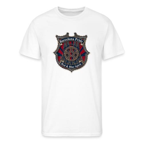 Barcelona Scarlet Pride T Shirt, Soccer City Gift - Men's 50/50 T-Shirt