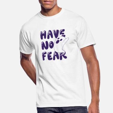 T-shirt Homme No Fear – Blanc, Imprimé Crâne, Taille 3XL, Coton Doux