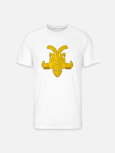 Colombian Ancient Golden Art - Men's 50/50 T-Shirt - white