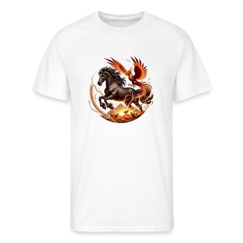 Year of the Horse Phoenix T Shirt, Lunar NY Gift - Men's 50/50 T-Shirt