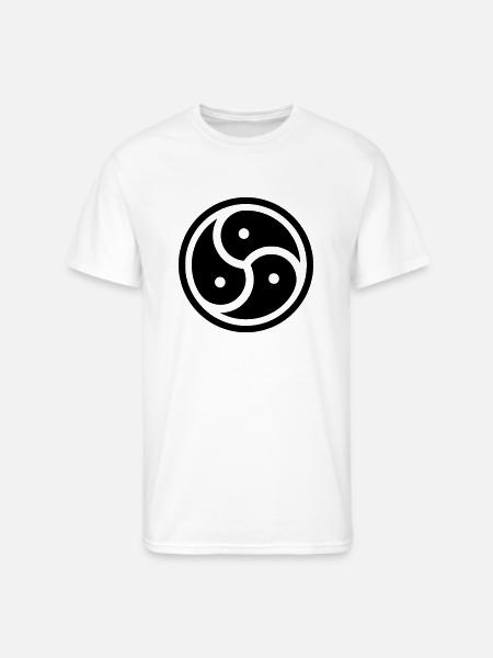 Kink Community Symbol - Men's 50/50 T-Shirt - white