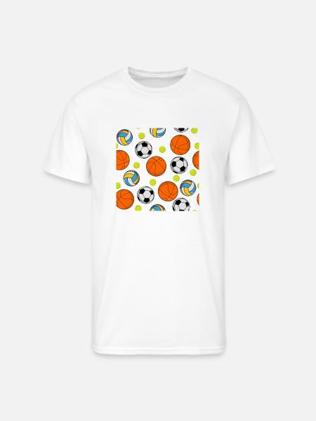 All sports Fan - Men's 50/50 T-Shirt - white