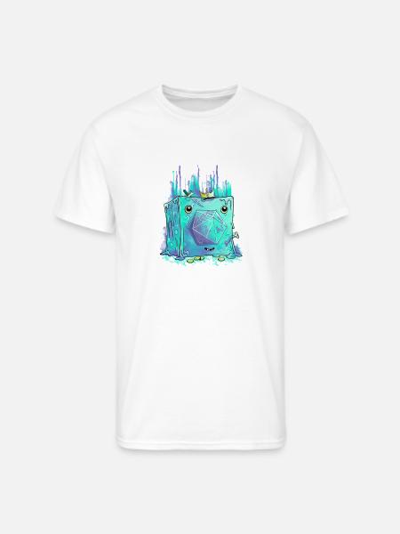 Cubie Pie - Men's 50/50 T-Shirt - white