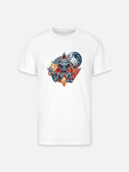 IlluminET109 - Men's 50/50 T-Shirt - white