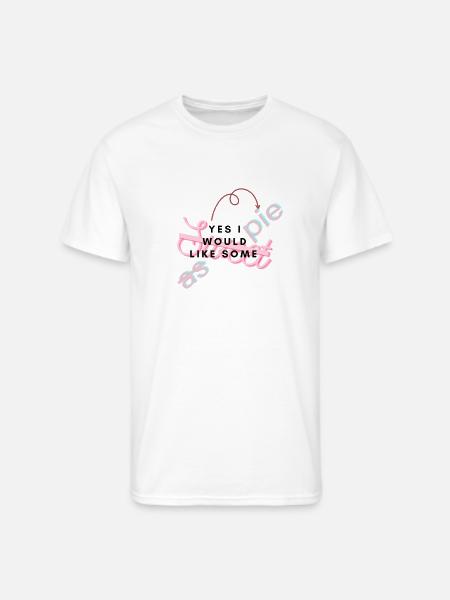 sweet as pie - Men's 50/50 T-Shirt - white