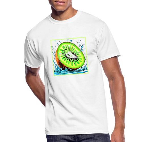 Kiwi Splash of Freshness - Men's 50/50 T-Shirt