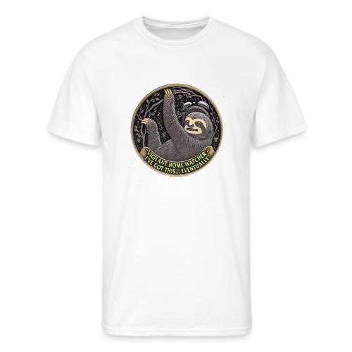Sloth Home Watcher T Shirt - Men's 50/50 T-Shirt