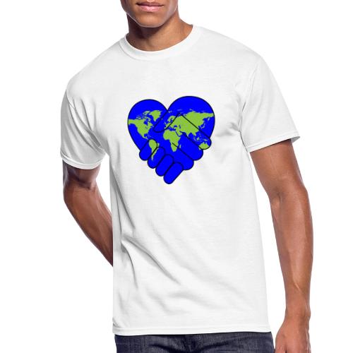 World United in Love - Men's 50/50 T-Shirt