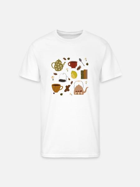 Tea lovers - Men's 50/50 T-Shirt - white