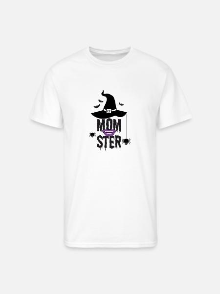 Momster Halloween Print - Men's 50/50 T-Shirt - white