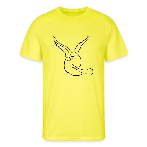 EMBRACED_TURTLEDOVES - Men's 50/50 T-Shirt