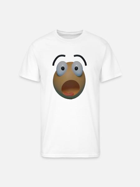 Surprised face - Men's 50/50 T-Shirt - white