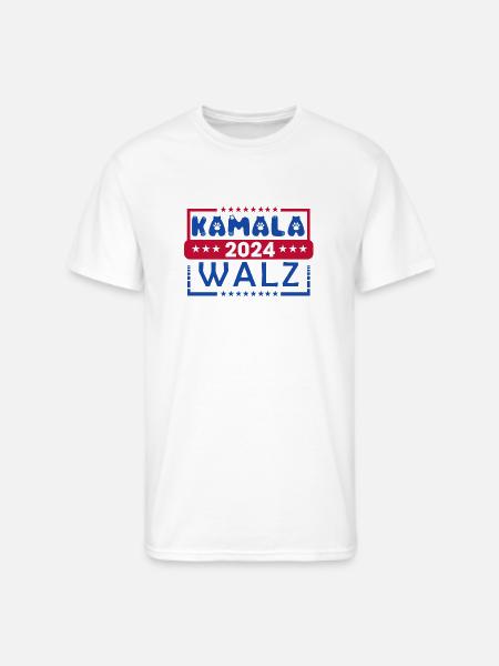 Kamala Waltz - Men's 50/50 T-Shirt - white