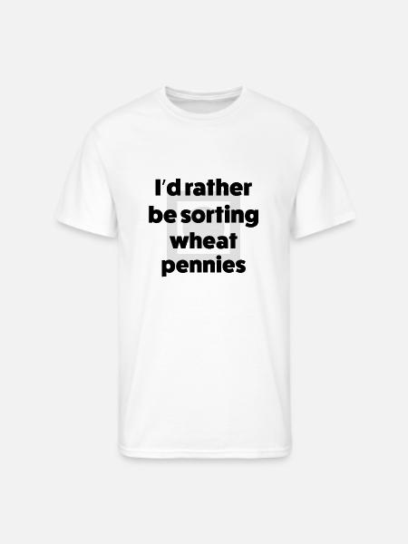 Coin Collector Numismatist - Men's 50/50 T-Shirt - white