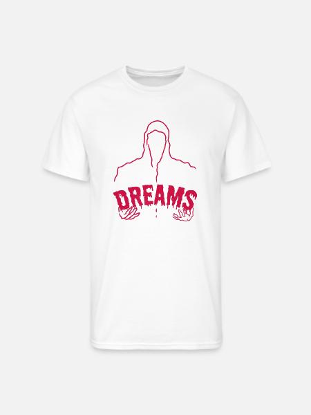 Grim Dreams - Men's 50/50 T-Shirt - white