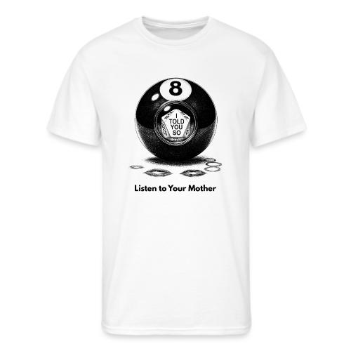 Sarcastic Mom T-Shirt Magic 8-Ball Oracle - Men's 50/50 T-Shirt
