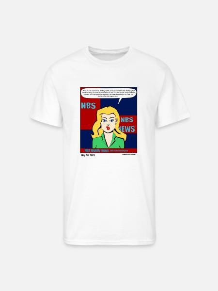 Way Out There - Men's 50/50 T-Shirt - white