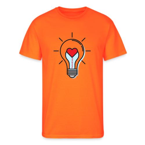FUMCSD Heart Light Bulb - Men's 50/50 T-Shirt