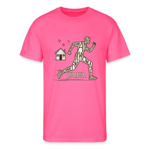 Japa - Yoruba which means To Leave or Run Away - Men's 50/50 T-Shirt