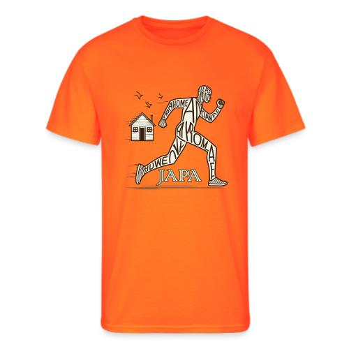 Japa - Yoruba which means To Leave or Run Away - Men's 50/50 T-Shirt