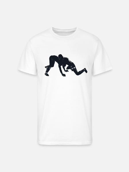 wrestling - Men's 50/50 T-Shirt - white