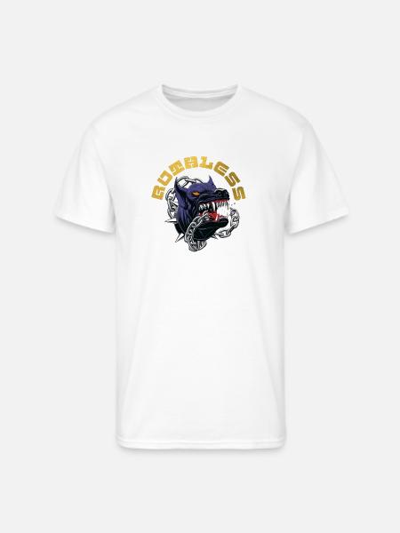 RUTHLESS - Men's 50/50 T-Shirt - white
