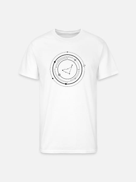 Midnight Spark Emblem - Men's 50/50 T-Shirt - white