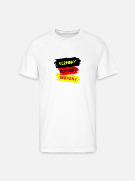 Germany Design - Men's 50/50 T-Shirt - white