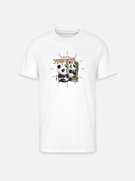 Mirror of Self-Love - Men's 50/50 T-Shirt - white