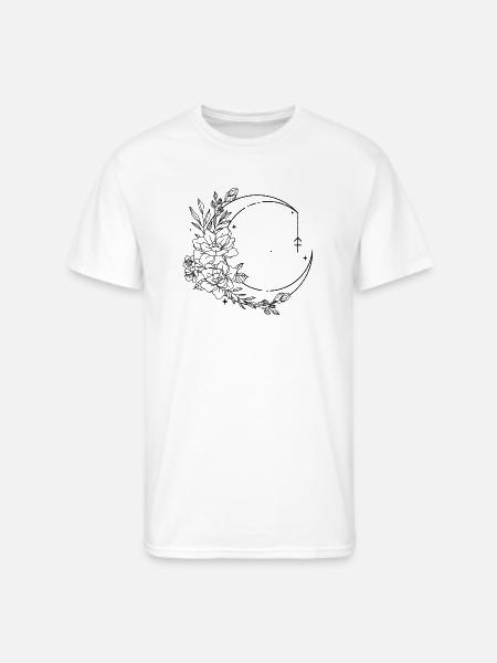 Monochrome Night Glyph - Men's 50/50 T-Shirt - white