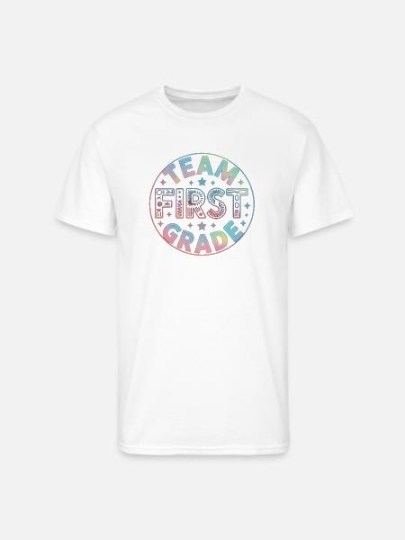 Team First Grade Back To School - Men's 50/50 T-Shirt - white