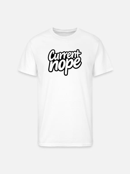 Noir Script Hype - Men's 50/50 T-Shirt - white
