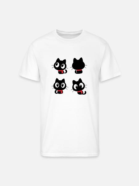 Noir Eyes Quartet - Men's 50/50 T-Shirt - white