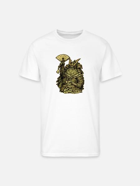 Cabbage Colonel — Funny Vegetable Commander - Men's 50/50 T-Shirt - white