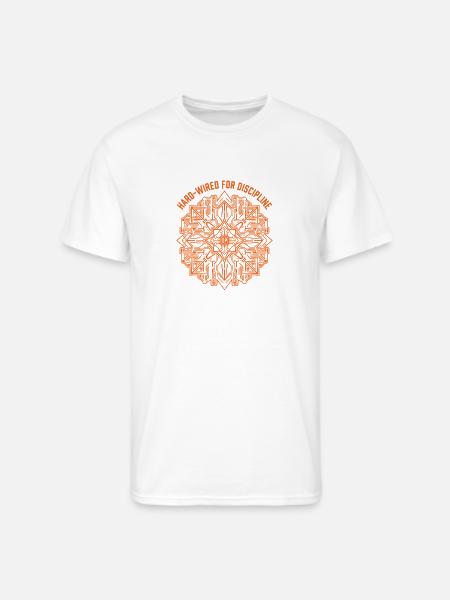 Engineer Discipline Tech Emblem - Men's 50/50 T-Shirt - white