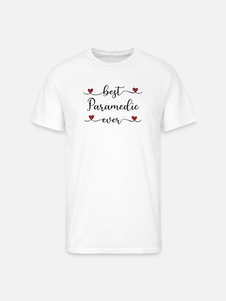 Best Paramedic ever - Men's 50/50 T-Shirt - white