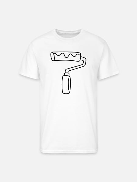 paint roller - Men's 50/50 T-Shirt - white