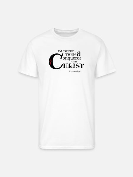 OVERCOMER - Men's 50/50 T-Shirt - white