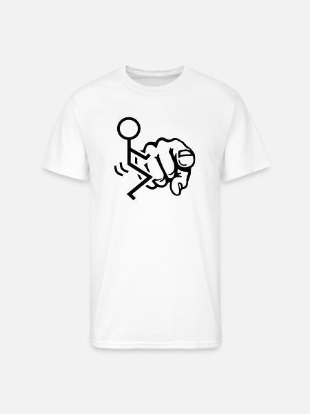 Fuck You - Men's 50/50 T-Shirt - white