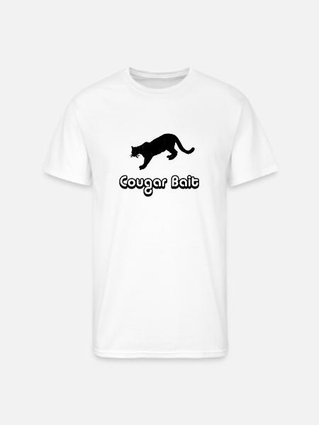 Cougar Bait - Men's 50/50 T-Shirt - white