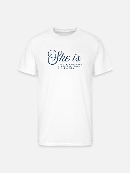 The Fearless Mother - Men's 50/50 T-Shirt - white