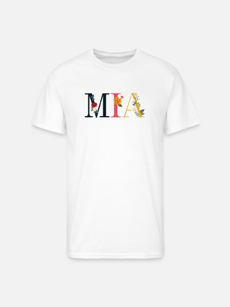 Mia - Men's 50/50 T-Shirt - white