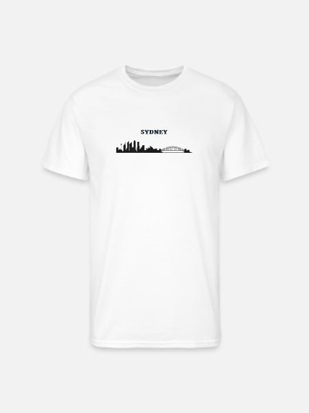Sydney - Men's 50/50 T-Shirt - white