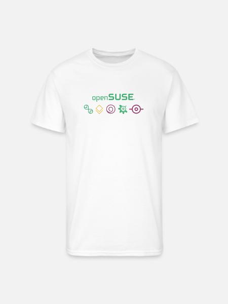 Distro Flavors - Men's 50/50 T-Shirt - white